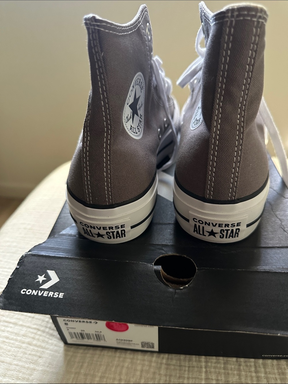 Women’s CONVERSE Chuck Taylor All Star Lift Platform High Top Shoes - Picture 4 of 6